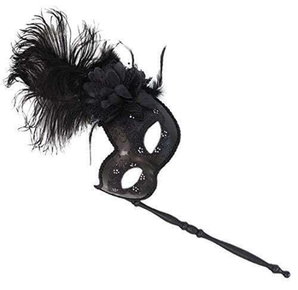 7310 Feather Masquerade Mask Venetian Halloween Mardi Gras Costumes Party